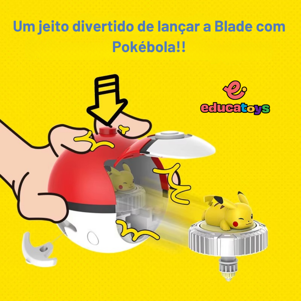 PokéBlade Pikachu con Lanzador Pokébola