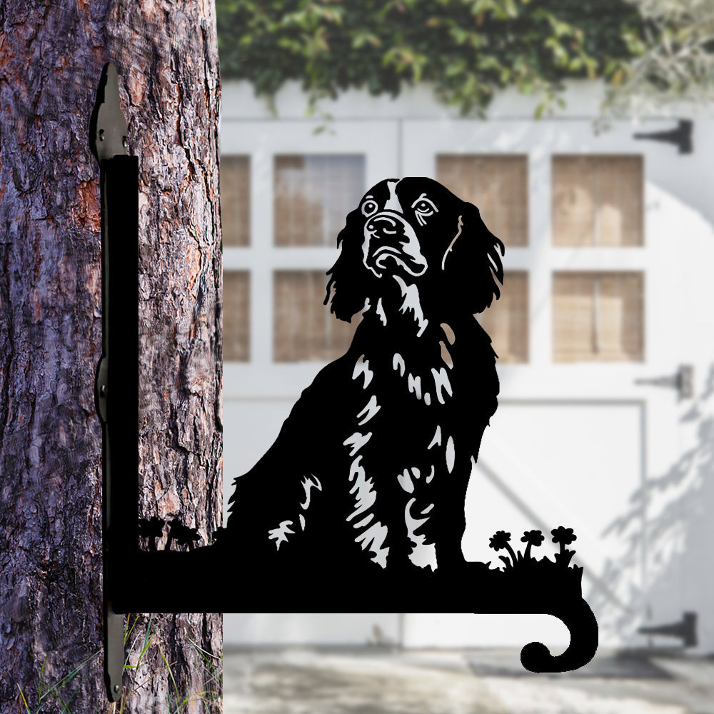 Soporte Metálico para Plantas Springer Spaniel Inglés