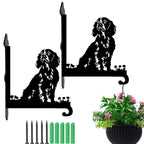 Soporte Metálico para Plantas Springer Spaniel Inglés