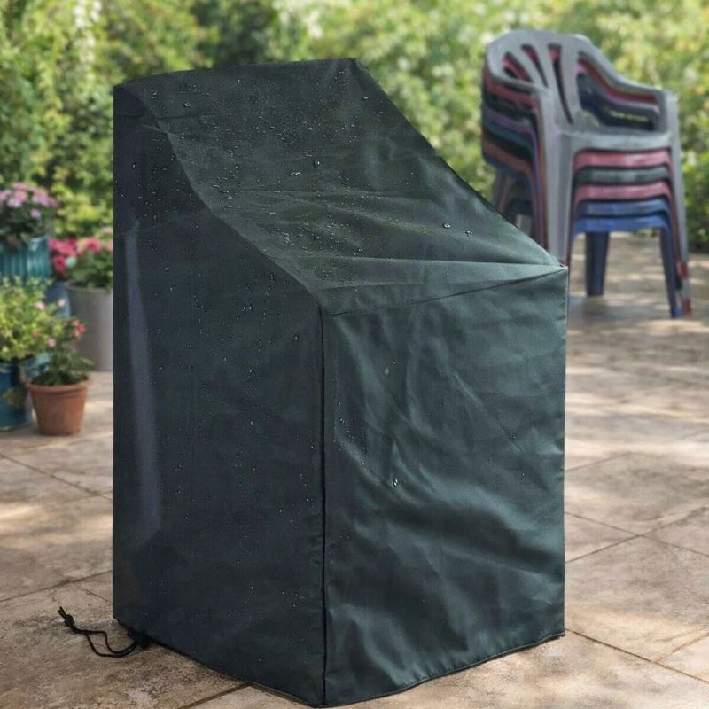Funda protectora impermeable para sillas apilables