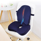 Respaldo y Cojín Lumbar Ergonómico para Silla